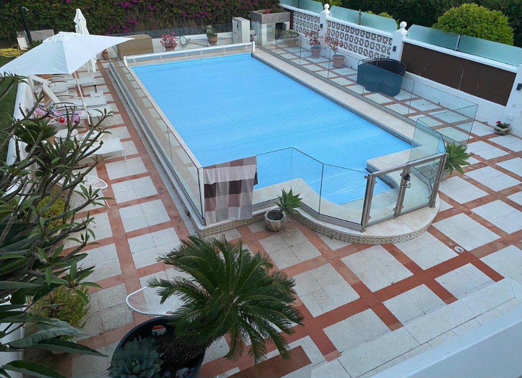 Pool & Terrace — before refurbishment